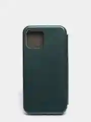 Зеленый чехол-книжка iPhone 12 PRO MAX