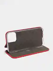 Красный чехол-книжка на iPhone 13 Pro Max