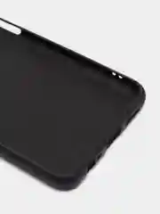 Накладка силиконовая матовая для Xiaomi Redmi note 10 (цвет=черный)