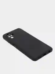 Накладка силиконовая матовая для Xiaomi Redmi note 10 (цвет=черный)