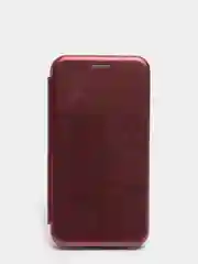 Бордовый чехол-книжка iPhone 12 Mini