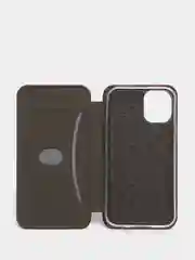 Бордовый чехол-книжка iPhone 12 Mini