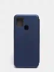Синий чехол книжка Samsung A21S
