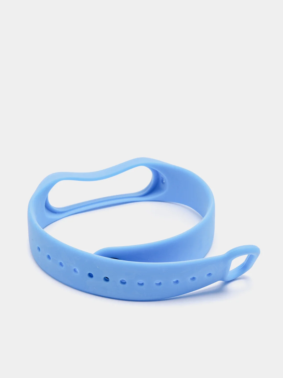 Голубой силиконовый ремешок для Xiaomi Mi Band 3, Mi Band 4, ми банд 3/4