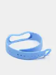 Голубой силиконовый ремешок для Xiaomi Mi Band 3, Mi Band 4, ми банд 3/4