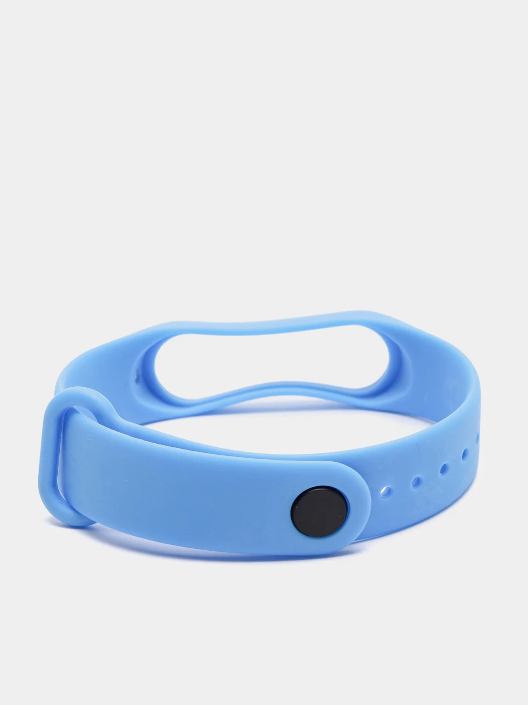 Голубой силиконовый ремешок для Xiaomi Mi Band 3, Mi Band 4, ми банд 3/4