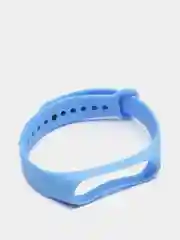 Голубой силиконовый ремешок для Xiaomi Mi Band 3, Mi Band 4, ми банд 3/4