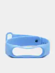 Голубой силиконовый ремешок для Xiaomi Mi Band 3, Mi Band 4, ми банд 3/4