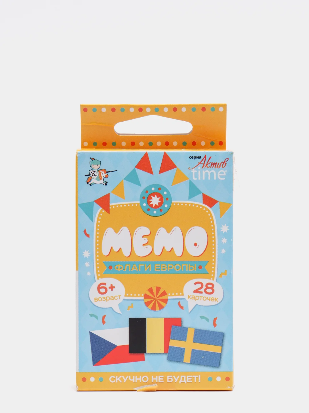 Игра настольная "МЕМО" Флаги (Европа). Серия АКТИВ time