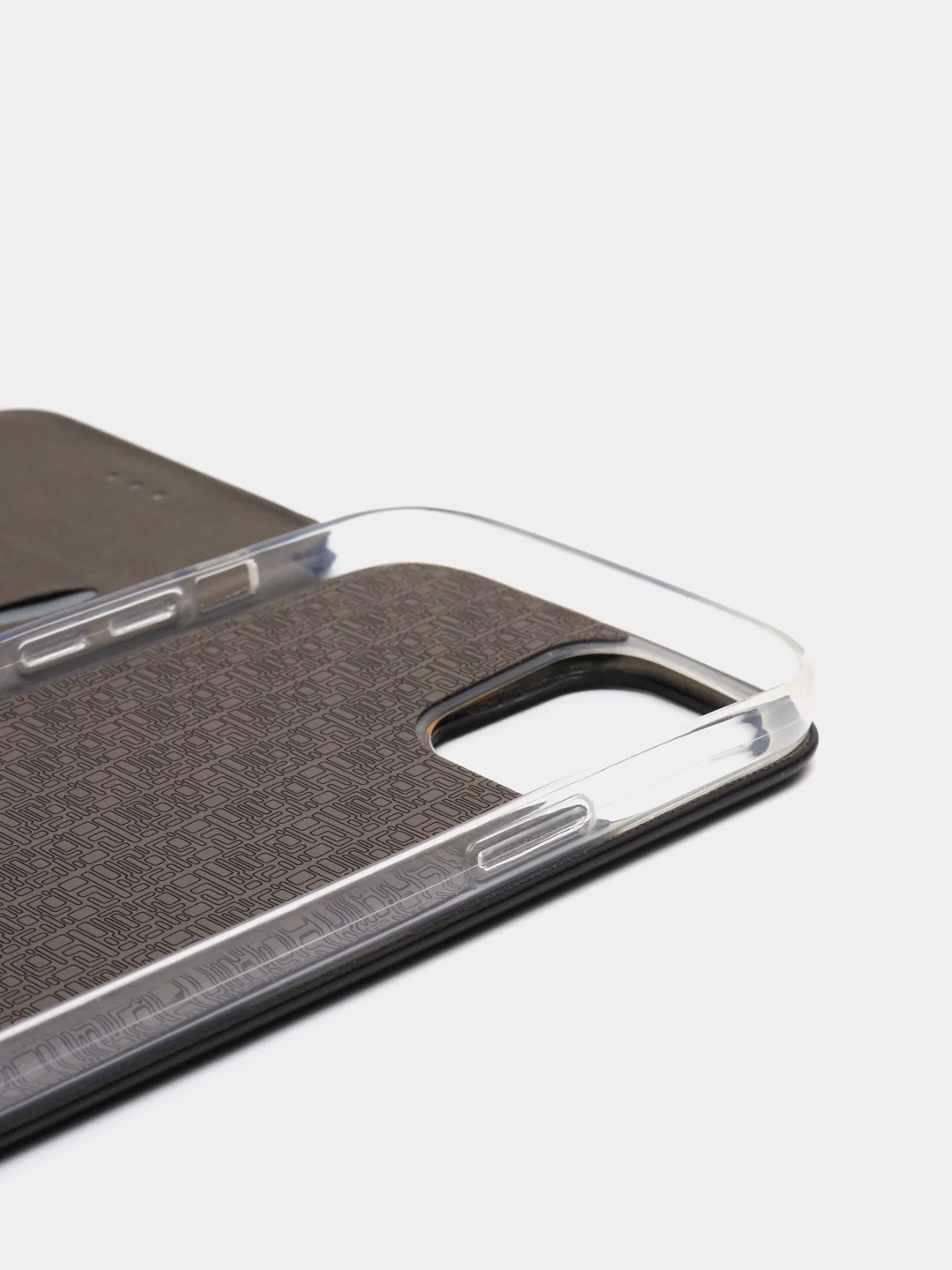 Черный чехол-книжка iPhone 12 PRO MAX