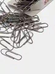 Скрепки металлические 28 мм, 100 шт