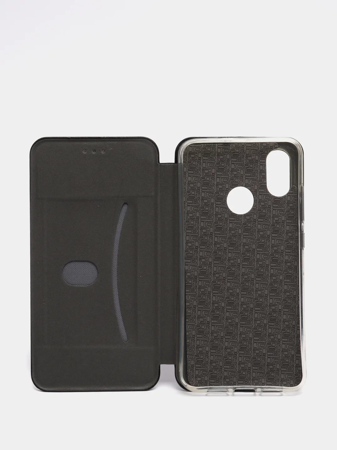 Черный чехол-книжка Xiaomi Mi 8