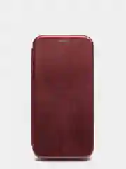 Бордовый чехол-книжка на iPhone 13 Pro Max