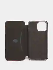 Бордовый чехол-книжка на iPhone 13 Pro Max