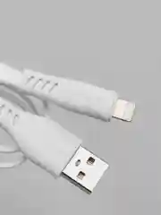 Белый зарядка / Кабель зарядный LENYES LC811 (Micro-USB/Type-C/Lightning) для Android и iPhone