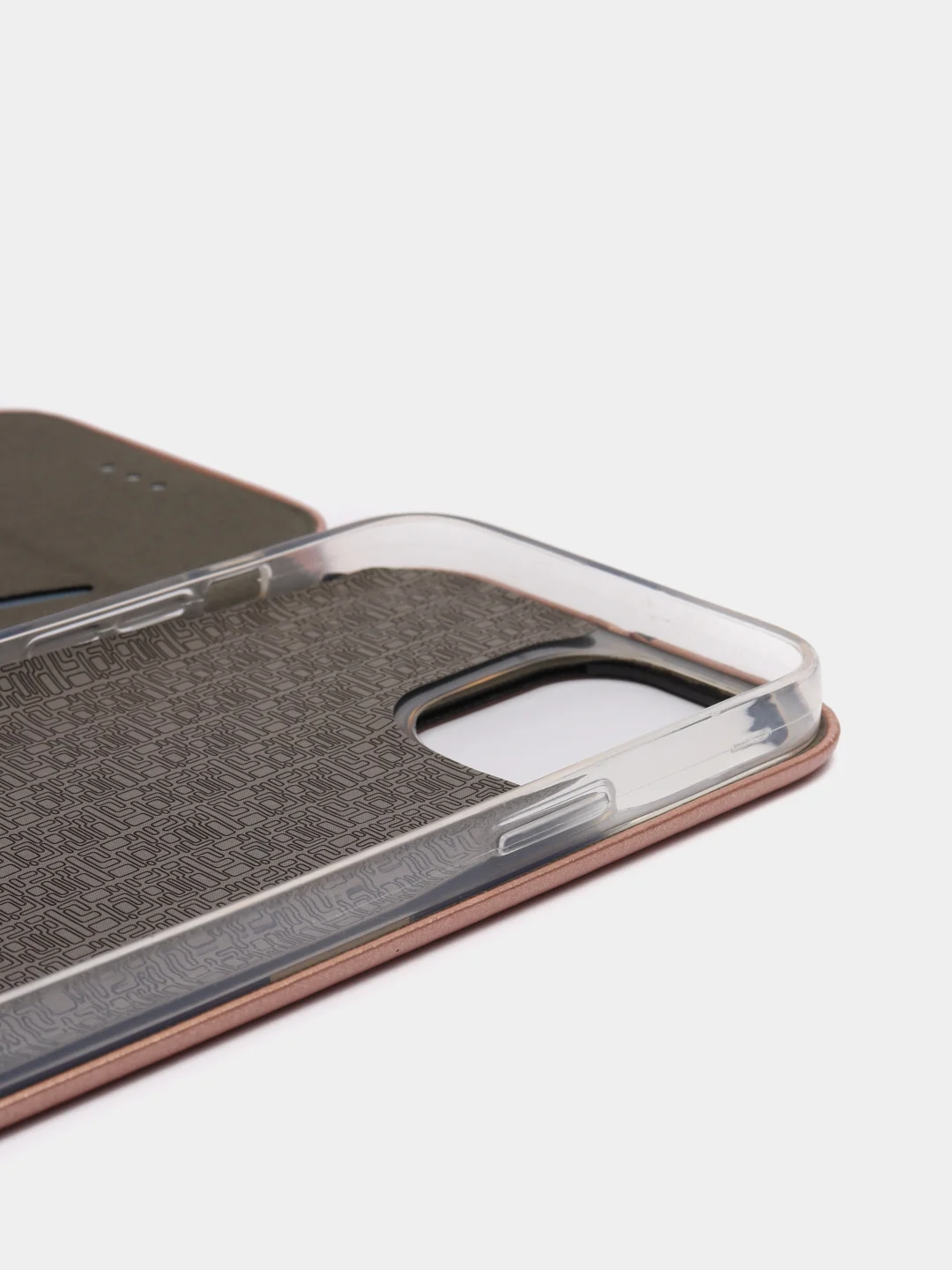 Карамельный чехол-книжка на iPhone 13 Pro Max