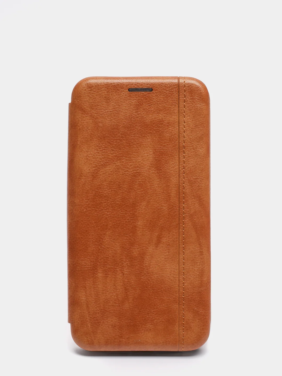 Коричневый чехол-книжка iPhone 12 PRO MAX