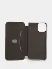 Коричневый чехол-книжка iPhone 12 PRO MAX