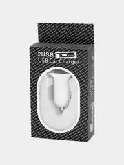 TDS TS-CAU07(330) ЗУ в прикуриватель USB (2100mA, 5B)