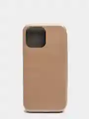 Золотой чехол-книжка на iPhone 13 Pro Max
