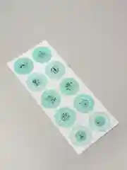 Бирюзовый наклейки
