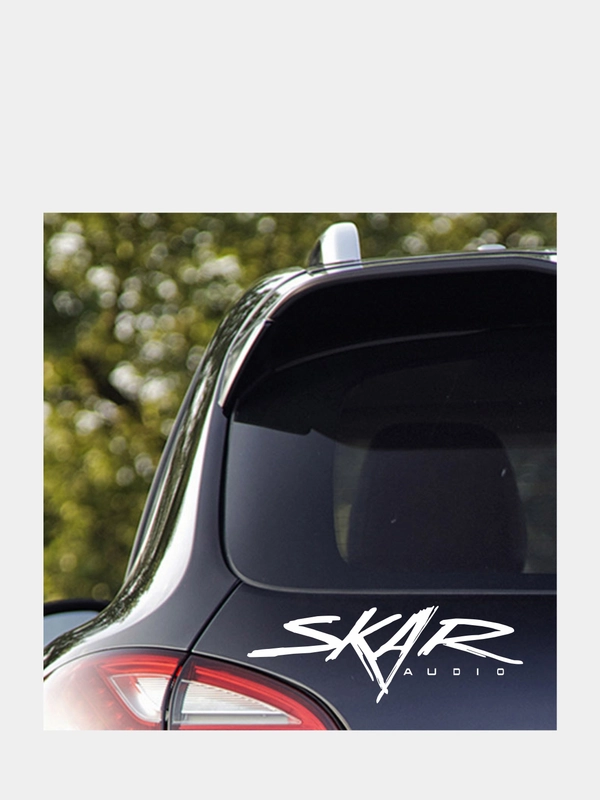 Наклейки на авто "Skar Audio" (Скар Аудио)
