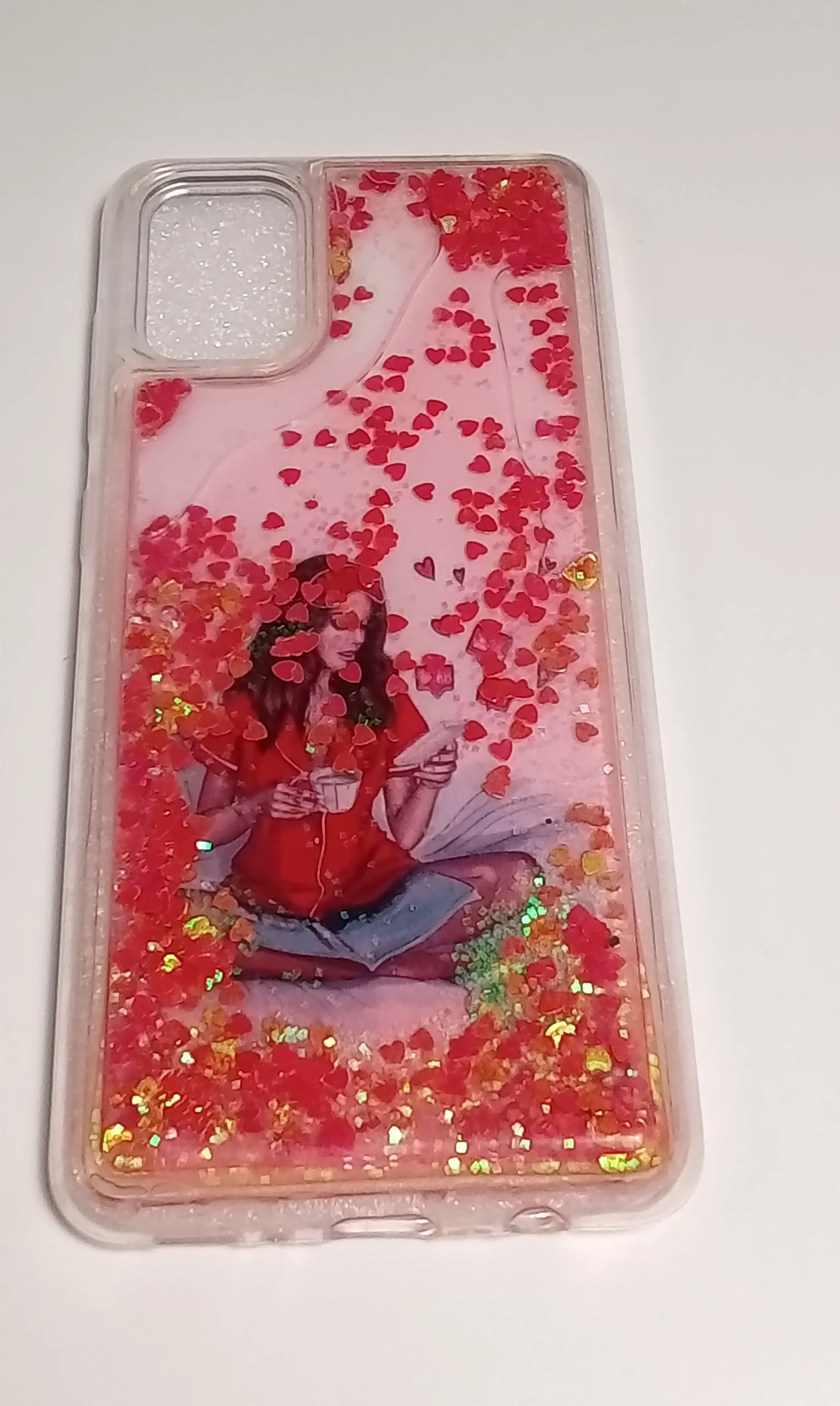 Кораллово-розовый чехол Samsung A31