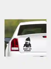 Наклейка на автомобиль "Baby on board"