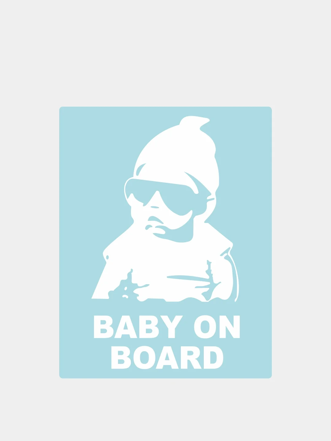 Наклейка на автомобиль "Baby on board"