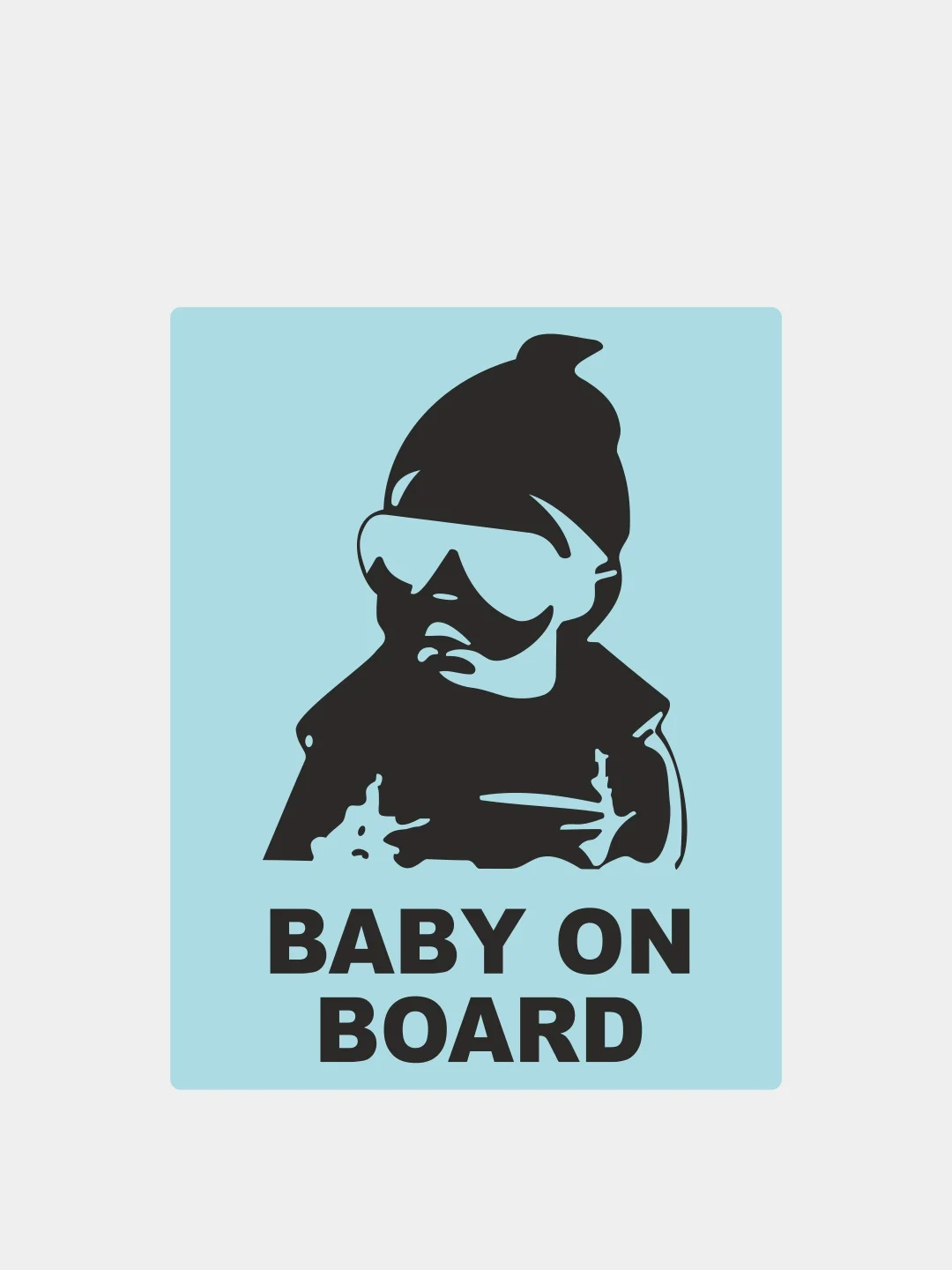 Наклейка на автомобиль "Baby on board"