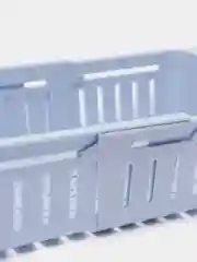 Голубой дуршлаг раздвижной