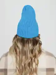 Лазурный шапка бини женская