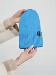 Лазурный шапка бини женская