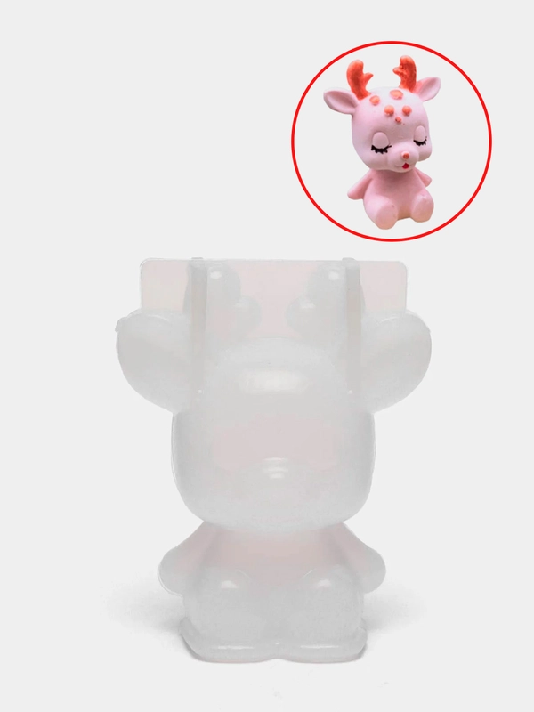 Силиконовая форма "Олененок", молд, 3D