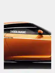 Белый наклейки на автомобиль "HOOLINAM"