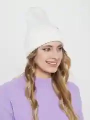Белый шапка бини женская