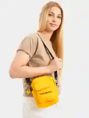 Желтый сумка через плечо, женская