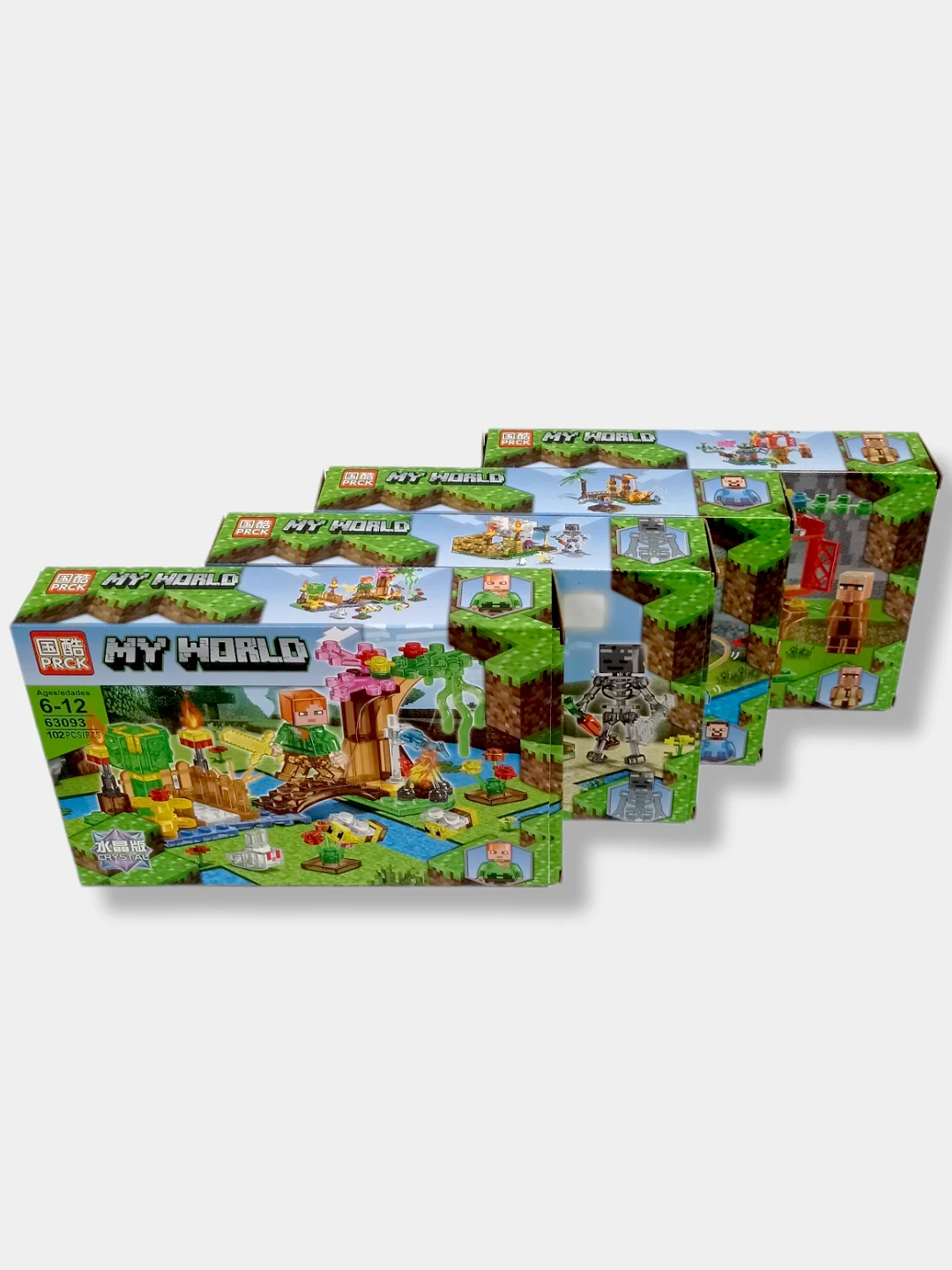 Конструктор 4в1 My World "Лагерь в лесу", 102-107 деталей