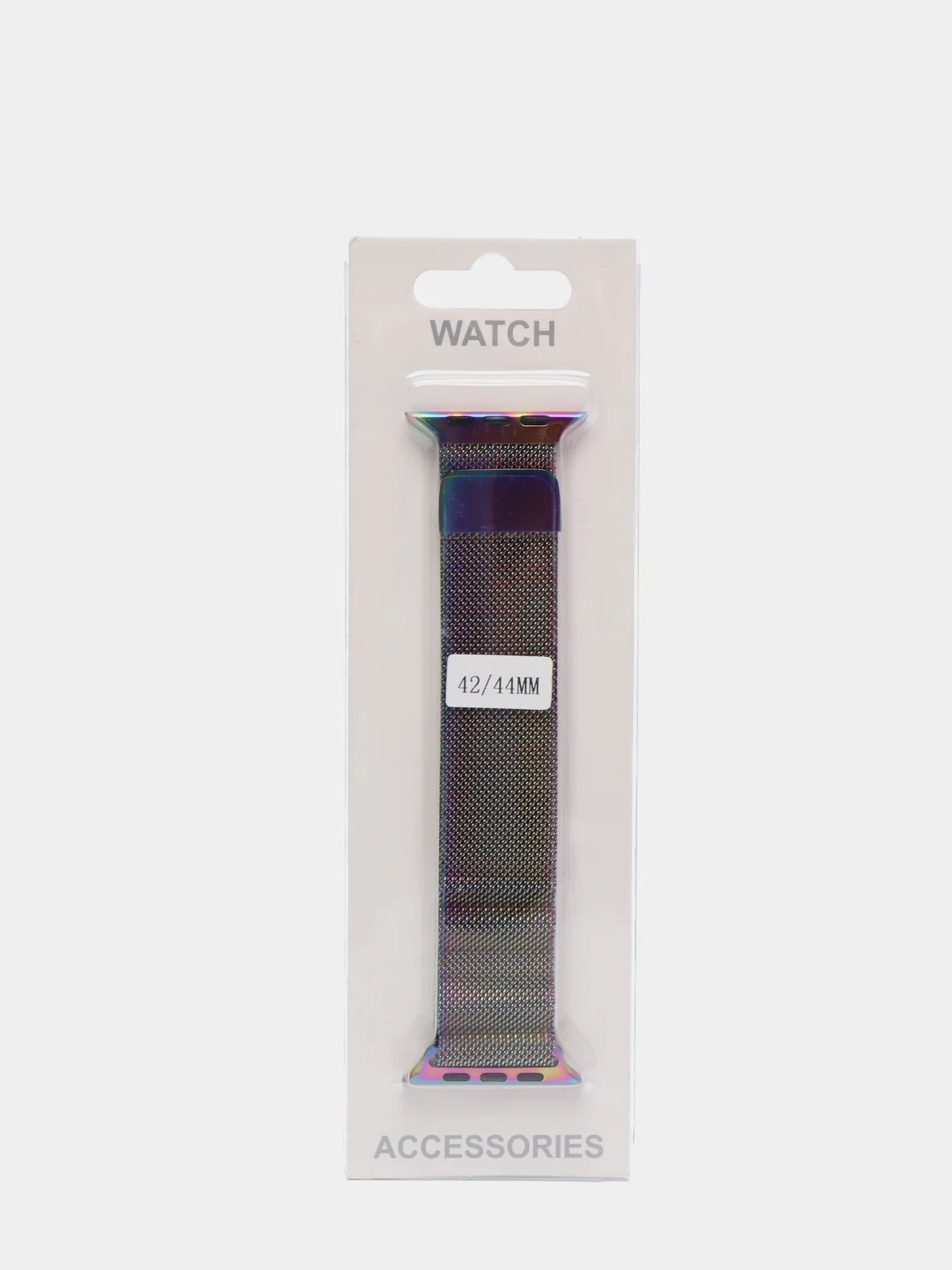 Индиго ремешок для Apple Watch "Миланская петля", металлический