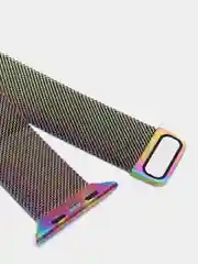 Индиго ремешок для Apple Watch "Миланская петля", металлический