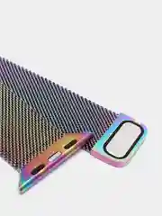 Индиго ремешок для Apple Watch "Миланская петля", металлический