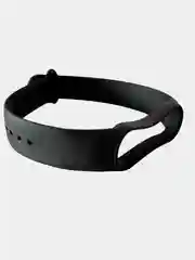 Черный силиконовый ремешок для фитнес-браслетов Xiaomi Mi Band 5