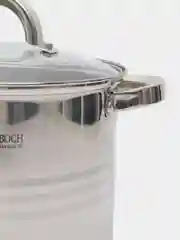 Серебряный кастрюля Mayer&boch, с крышкой, 5,3 л