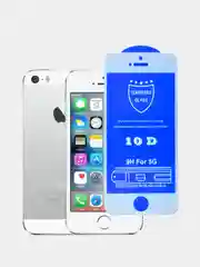 Защитное стекло iPhone 5 5S SE черный