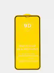 Черный защитное стекло 9D на iPhone 5s, 6, 7, 8 Plus, SE 20, X, XS, XR, 11 Pro, Max, 12 Mini