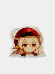 Карамельный значок  на одежду  по игре "Genshin Impact", пин на булавке Геншин Импакт деревянный