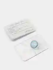 Бирюзовый цветные, контактные линзы MAGISTER, без коррекции, 2 шт, пара