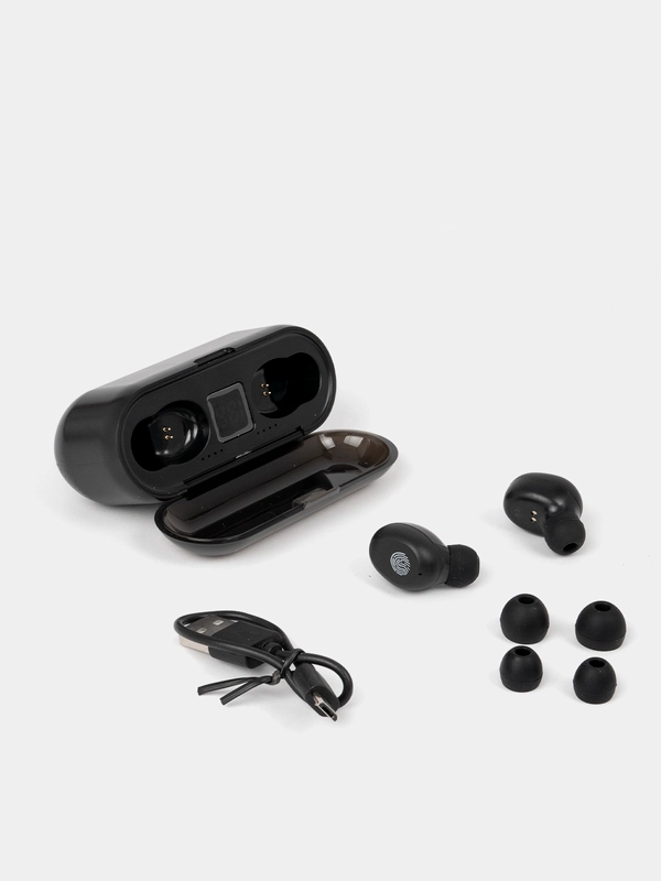 Беспроводные наушники F9, сенсорные с Power Bank (водонепроницаемые)