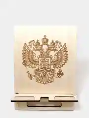 Бирюзовый подставка для телефона, из дерева, с рисунком