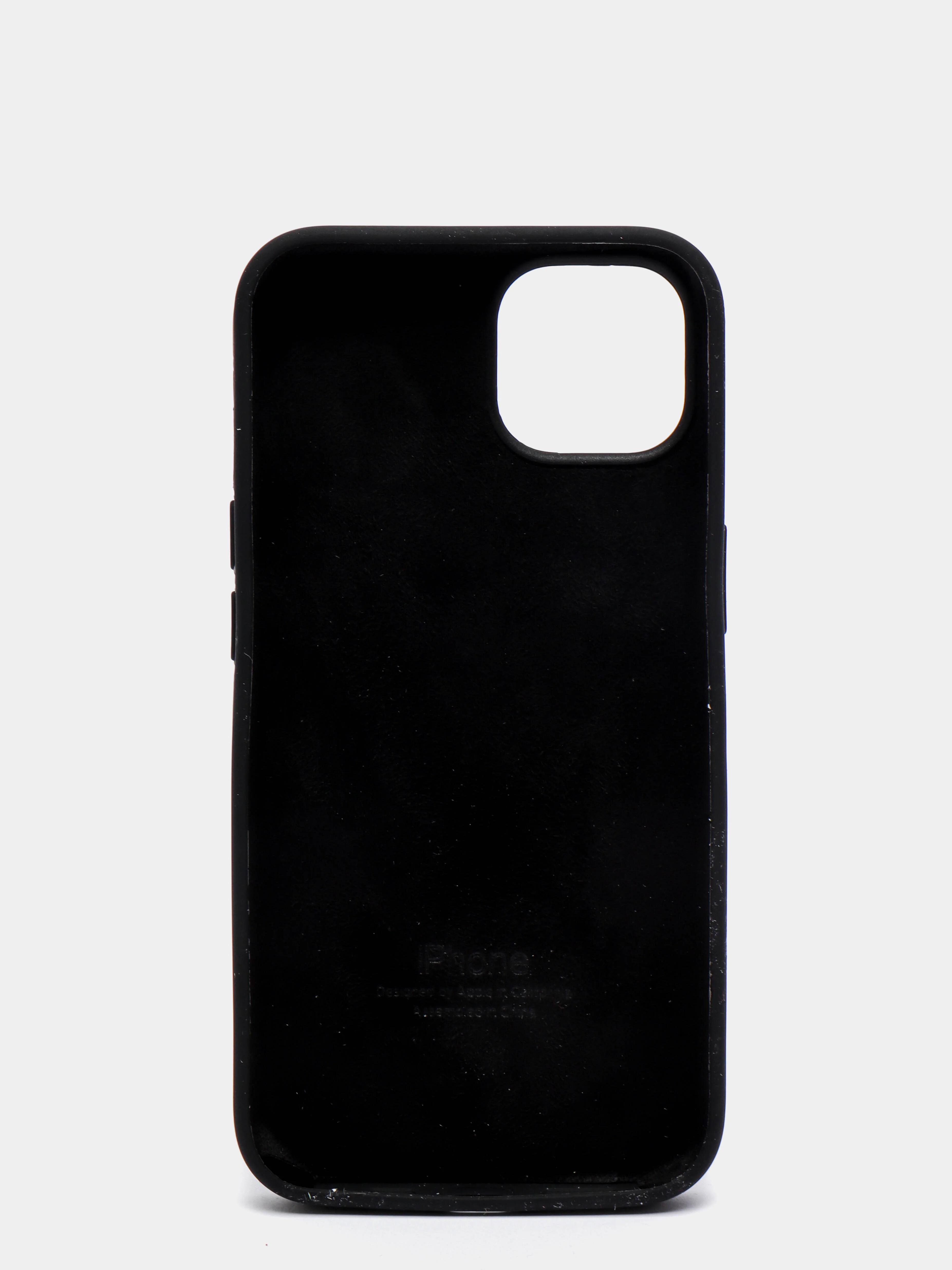 Фуксия чехол Silicone Case для iPhone 13 с закрытым низом